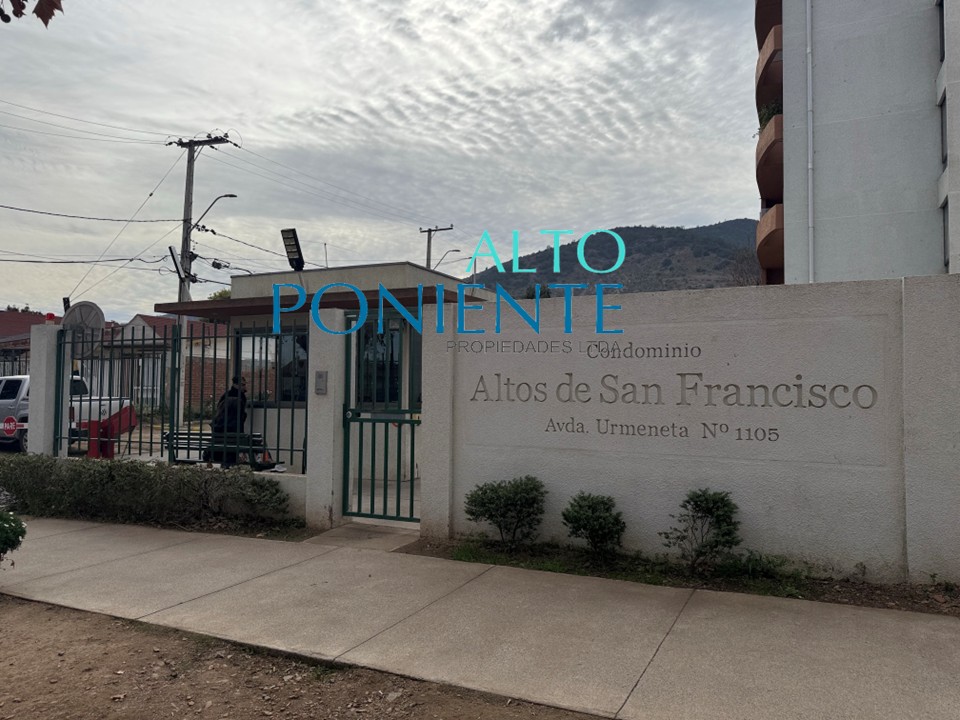 Arriendo Depto 1er Piso en Condominio Altos de San Francisco | Gastos Comunes Incluidos